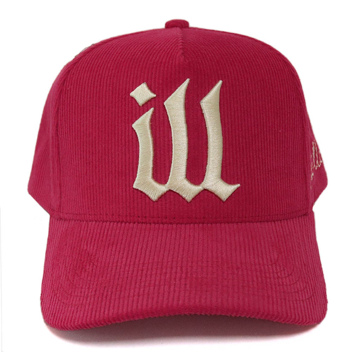 "the illest" Corduroy Snapback Hats