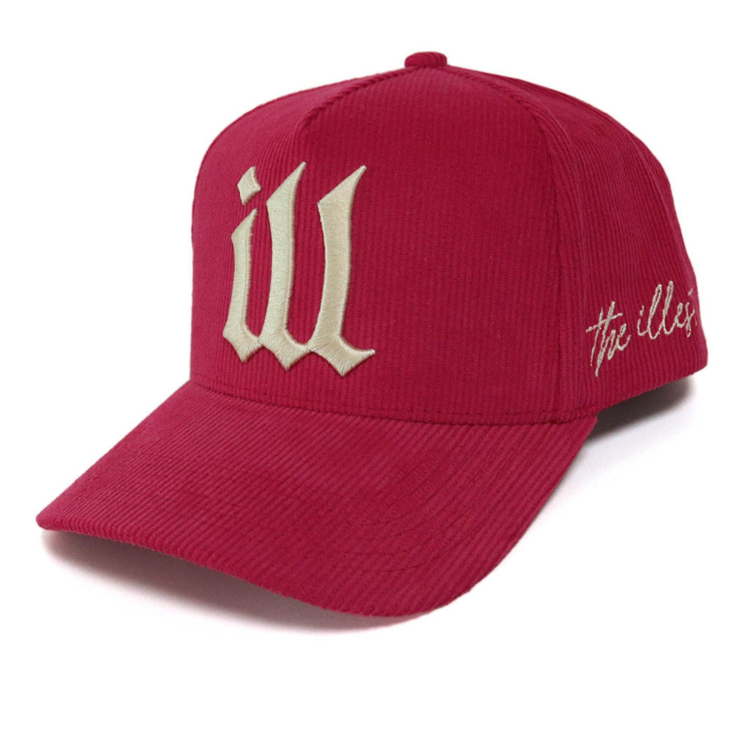 "the illest" Corduroy Snapback Hats