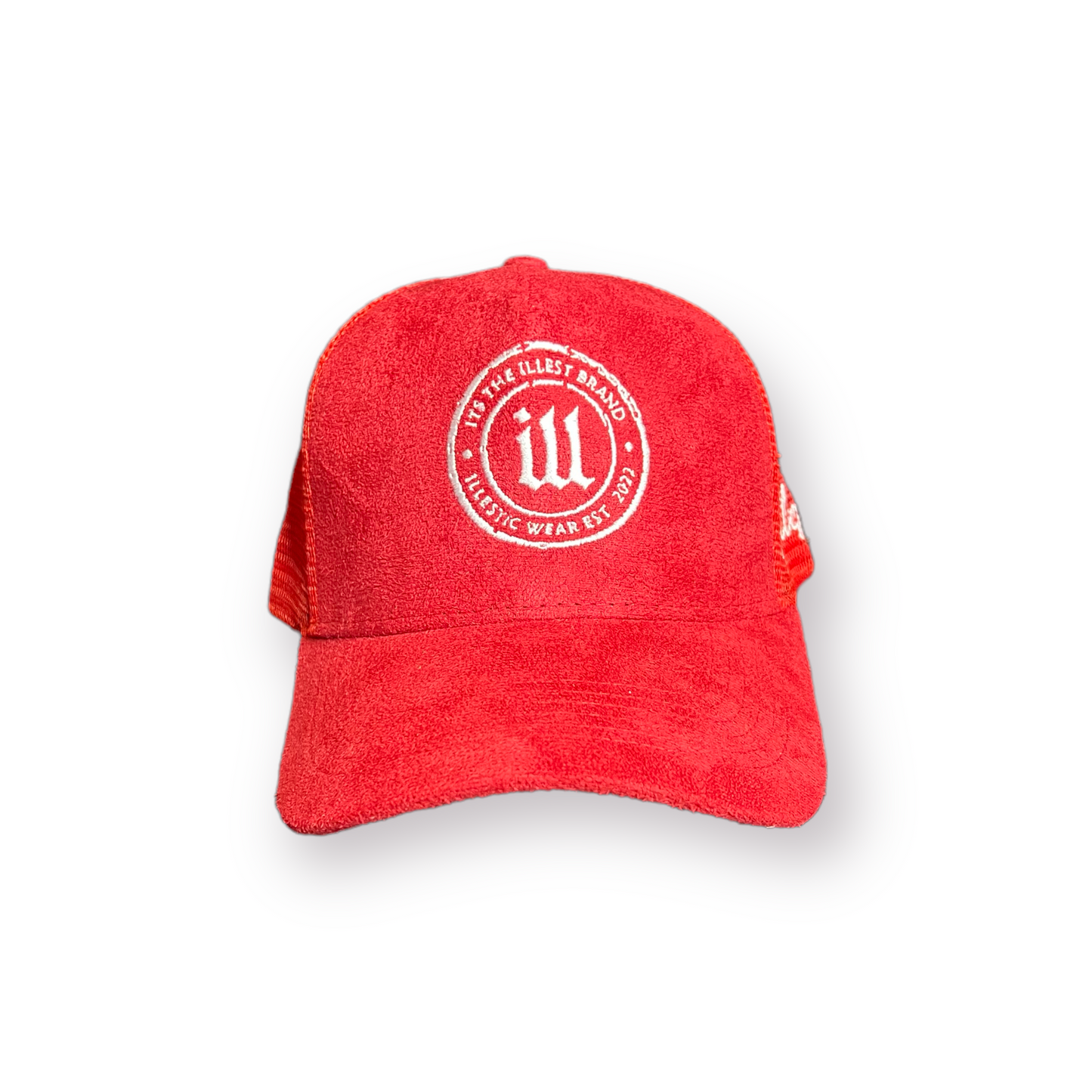 "the illest" suede Trucker Hats (Snap back)